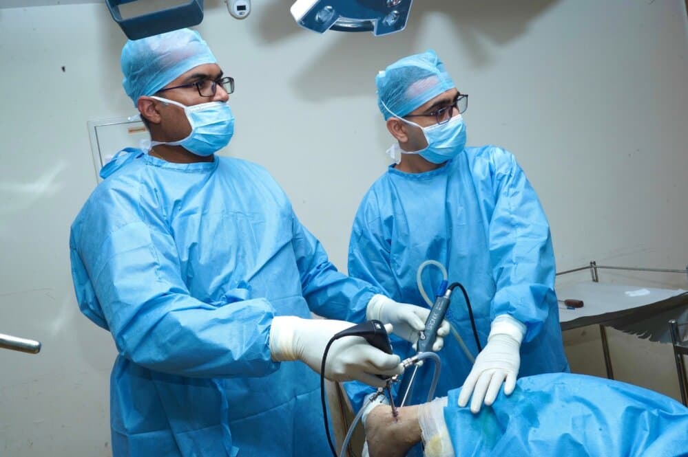 Hands-on ankle arthroscopy training